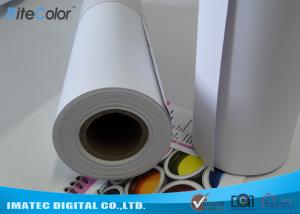 Quality Matte Printable PP Synthetic Paper , Polypropylene Paper Rolls For Dye Ink wholesale