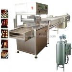 Nuts Tempering Chocolate Making Machine 150kg Per Hour Snack Enrobing Machine