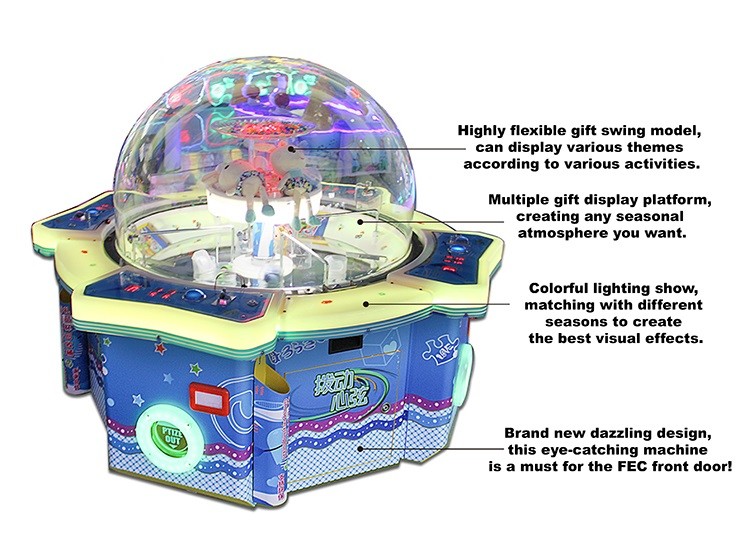 Strike One 'S Heartstring Candy Crane Claw Machine / Toy Prize Vending Machine