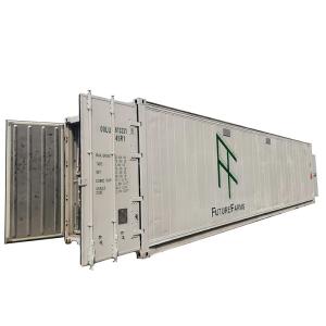 Quality ODM 25.5m2 Agricultural Hydroponic Container Farm For Leaf Vegetables wholesale