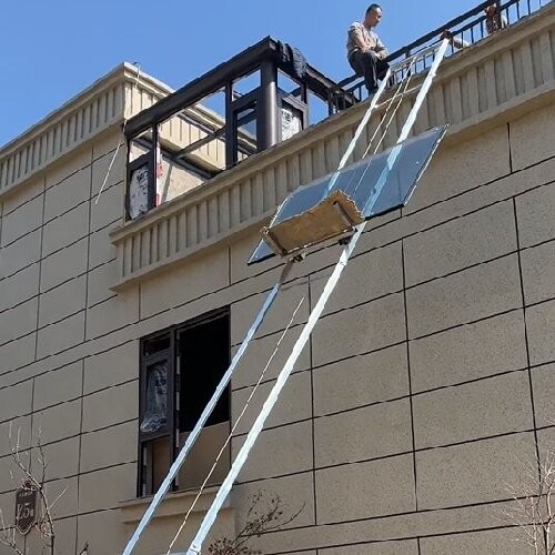 Factory Sale Photovoltaic Panel Lift Popular in Europe Capacity 200kg Lifting height 4-18m