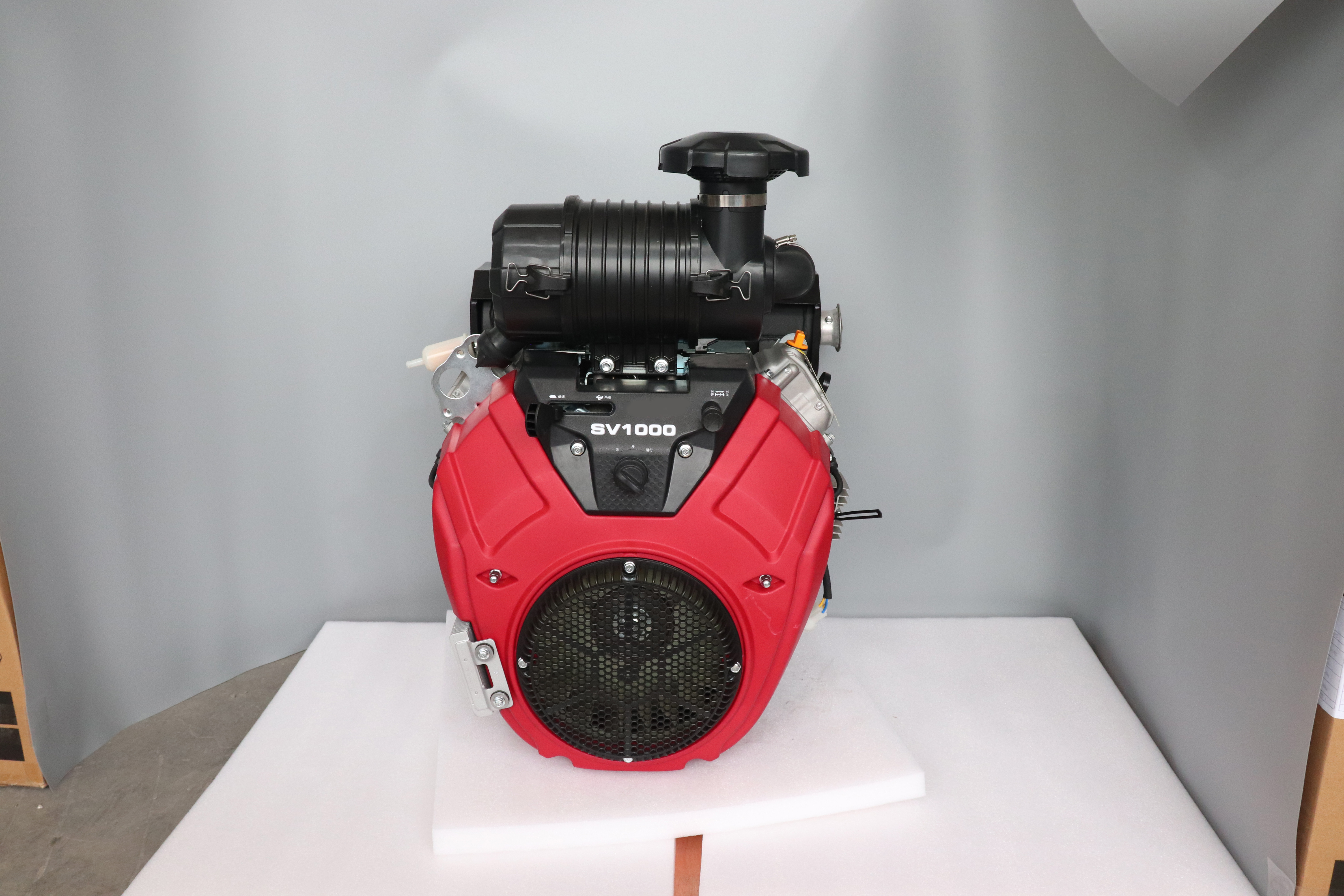 High Speed OHV V-twin 4 Stroke 24hp 27hp 35hp Forced Cooling Gasoline Engine for Motor