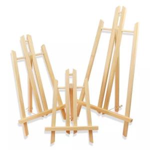 Quality 9''X16'' Adjustable Wood Tabletop Easel For Painting , Wooden Easel Stand Foldable wholesale