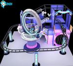 Carnival Equipment Rides 360 Degree Manpower Flying Bike Backyard Amusement Park