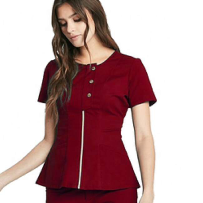 factory custom new products pink scrub sets women best designs fashion clothes