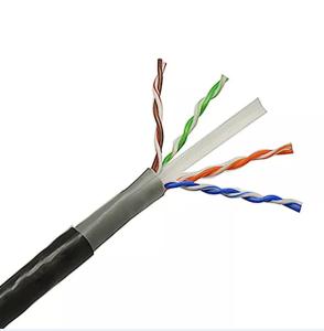 Quality Unshielded UL CM CMR Rated Cat6 UTP Cable PVC Jacket HDPE Insulation wholesale