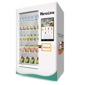 Quality Self Service Fresh Salad Vending Machine 60HZ 380kg Netweight wholesale