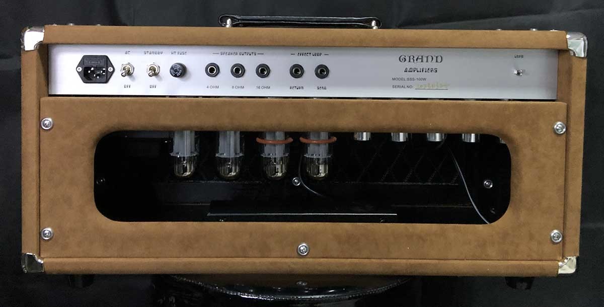 Custom Grand Tube Guitar Amp Head 100W Dumble Clone SSS Steel String Singer Valve Amplifier Series