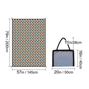 Quality Double Layers Fast Dry Easy Packable Picnic Blanket 0.64kg wholesale