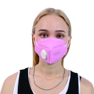 Quality Protective Anti Virus Particulate Respirator Mask With Valve 9600V KN95 KN90 wholesale
