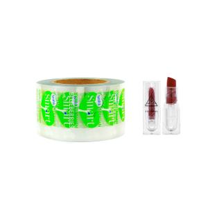 Quality Transparent Custom Cosmetic Labels Waterproof for Lip Gloss Tubes wholesale