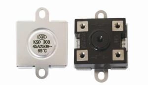 Quality ksd302 20A-70A 3/4'' disc bimetal thermostat 30-230C for water heater wholesale