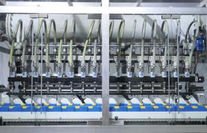 Quality PLC Control Corrosive Liquid Filling Production Line AC380V wholesale