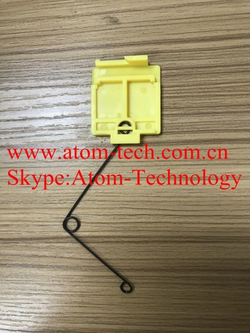 ATM Machine ATM spare parts ATM parts 445-0592522 NCR Cassette Door Shutter Right, Yellow with Spring 4450592522