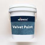 Decorative Matte Velvet Paint for Living Room Washable and Durable Artistic