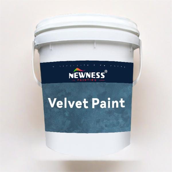 Decorative Matte Velvet Paint for Living Room Washable and Durable Artistic