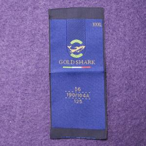 Quality Garment Woven Apparel Personalized Sewing Labels 100% Polyester Fabric wholesale