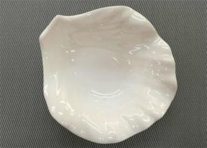 Quality Flower Shape Unbaked Porcelain UNK Dessert Bowl Diameter 15cm Weight 208g wholesale