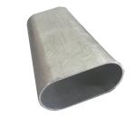 6063 T5 Aluminium Tube Profiles 6061 T6 Customize Anodized Oval Tubes