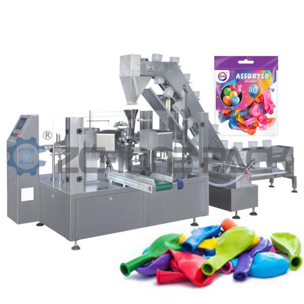 Balloon Packing Machine Multihead Scale Weighing And Counting Multifunctional