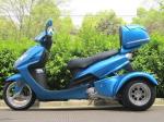 Single Cylinder 150cc Width 33.5" Riverbed Tri Wheel Motorcycle