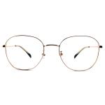 FM2590 Executive Optical Metal Frame Full Rim Round Customized Eyewear