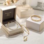 OEM ODM Bayonet Adjustable Gold Bangles Round Rhinestone Bracelet