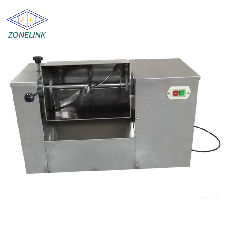 New trend Stainless steel groove mixer trough type powder mixing machine producer