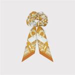 Vintage large scrunchie Bow knot Hair Accessories