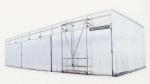 60m3 Woodworking Spray Booth H4.4m Lumber Dry Kiln Civil Construction Shell
