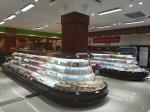 Semi Height Open Display Showcase For Supermarket Vegetables And Fruits