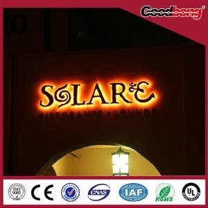 Quality Front Light Acrylic Wall Mount Letter Signage wholesale