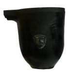 Thermal Conductivity Aluminium Melting Crucible 150kg Capacity Smooth Surface