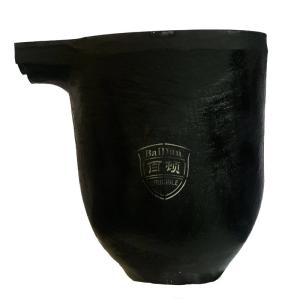 Quality Thermal Conductivity Aluminium Melting Crucible 150kg Capacity Smooth Surface Finish wholesale