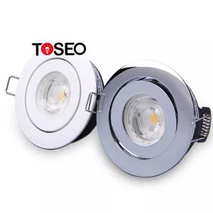 Quality Custom Die Casting Alu Recessed Downlight Fixtures GU10 5w For Showroom wholesale