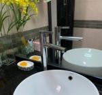 Bathroom Black Golden Retractable 35mm Pull Out Sink Faucet