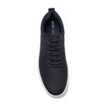 Dark Navy Breathable Casual Sneakers Microfiber Euro 39 40 41 Size
