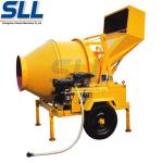 750L Twin Shaft Concrete Cement Mixer , Horizontal Industrial Concrete Mixer