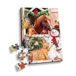 Flip 3D Lenticular Printing Service Children Educational Toy 3D Jigsaw Puzzle