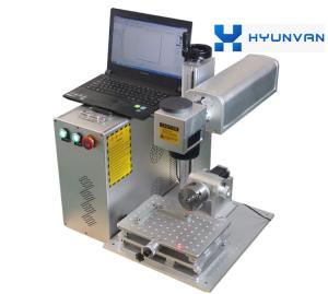 Quality 3D Color Printed Fiber Laser Marking Machine For Plastic Tag Key Chains wholesale