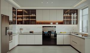Quality Contemporary Architectural Hotel Interior And Exterior Design Luxury Villa Kitchen wholesale