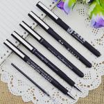 Gel pen,Promotional gel-ink pen with cap,black rubber gel-ink pen,