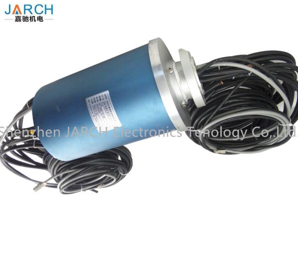 4 Channel High Current Slip Ring , 120A 50mm Through Hole Slip Ring For Offshore