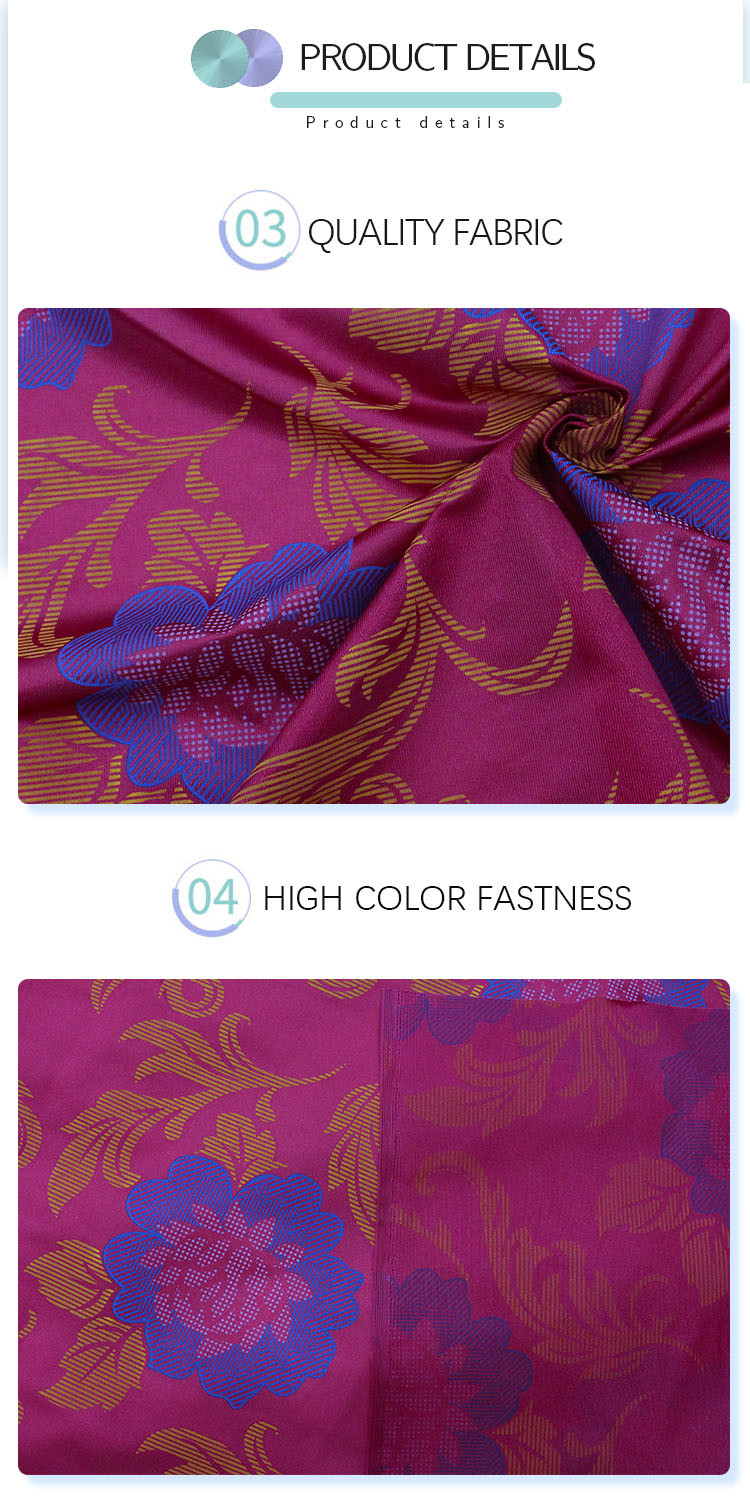 Bronzing Powder Ground Wool Cloth 100% Polyester Warp Knitted Printed