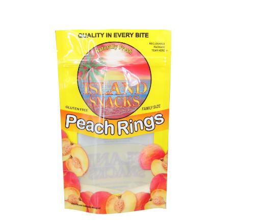 PET bio-degradable plastic resealable zip lock bags stand up food packaging