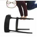 Promotional good quality plastic string chair