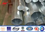 11kv - 550kv Steel Tubular Pole With Galvanization Surface Treatment
