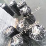 Black/Orange Silage Wrap Film, 500mm*25mic*1800m, Recycle 100%LLDPE Film for hay