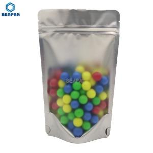 Quality Laminated Clear Mylar Stand Up 16 Oz Stock Packaging Bags wholesale