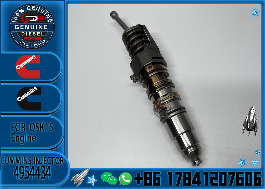 Good Quality Diesel Fuel Injector 4954434 For CUMMINS QSX15 ISX15 X15